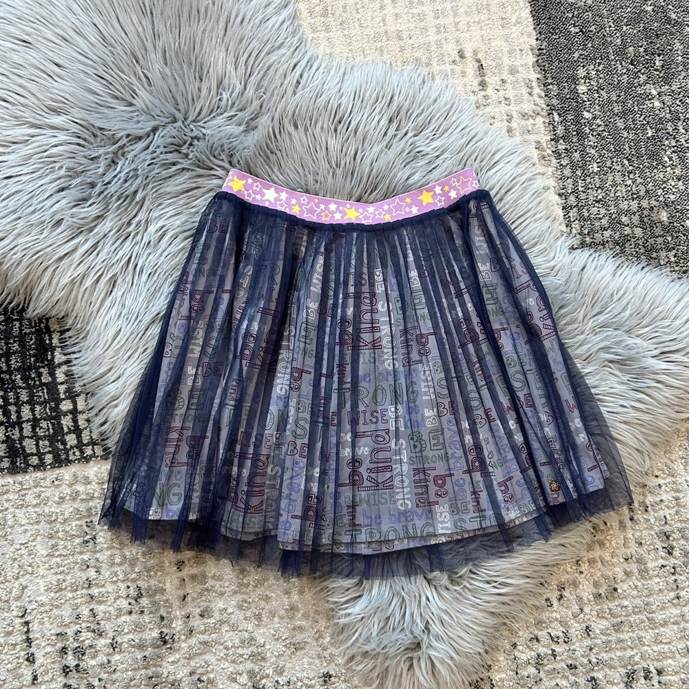 MATILDA JANE MJ 435‎ Choose Your Path Shining Star Tulle Overlay Skirt Size 14
